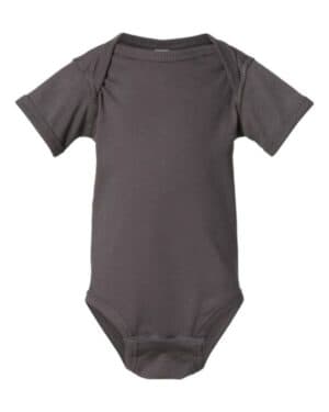 CHARCOAL Rabbit skins 4424 infant fine jersey bodysuit