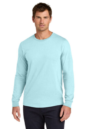 BREEZY BLUE 363L jerzees classics unisex cotton long sleeve t-shirt