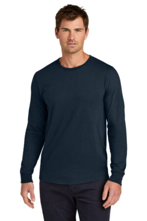 J. NAVY 363L jerzees classics unisex cotton long sleeve t-shirt