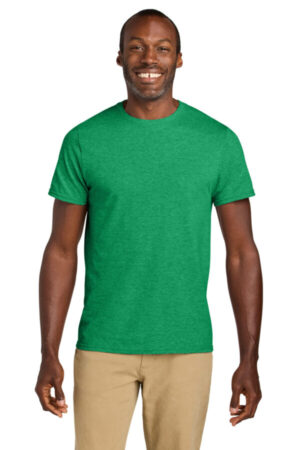 RETRO HEATHER GREEN 363M jerzees classics unisex cotton t-shirt