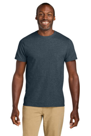 VINTAGE HEATHER NAVY 363M jerzees classics unisex cotton t-shirt
