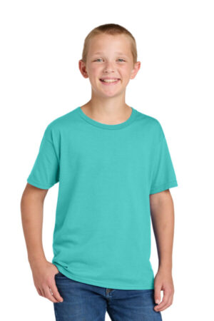 SCUBA BLUE 363Y jerzees classics youth cotton t-shirt