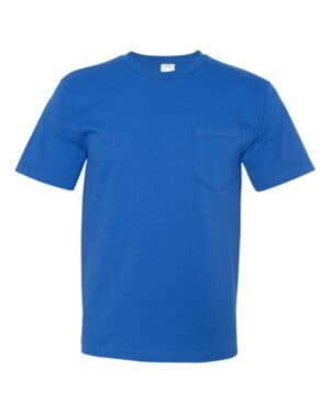 Bayside 5070 usa-made midweight pocket t-shirt