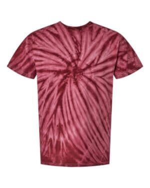 MAROON Dyenomite 200CY cyclone pinwheel tie-dyed t-shirt
