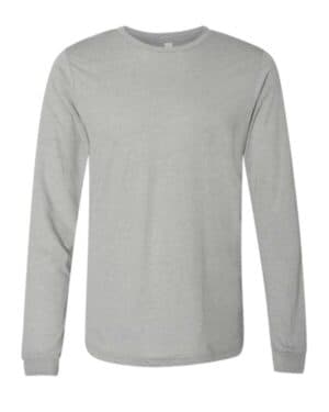 ATHLETIC GREY TRIBLEND Bella canvas 3513 triblend long sleeve tee