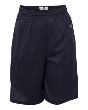 NAVY Badger 2119 youth b-core pocketed shorts