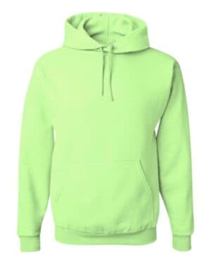 NEON GREEN Jerzees 996MR nublend hooded sweatshirt