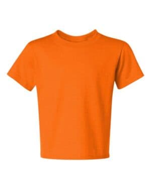 SAFETY ORANGE Jerzees 29BR dri-power youth 50/50 t-shirt