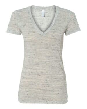 Bella canvas 6035 womens jersey deep v-neck tee