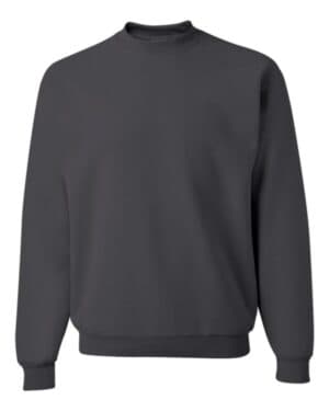 CHARCOAL GREY Jerzees 562MR nublend crewneck sweatshirt