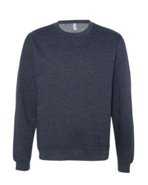 CLASSIC NAVY HEATHER Independent trading co SS3000 midweight sweatshirt