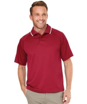 RED Charles river 3811CR men's classic solid wicking polo