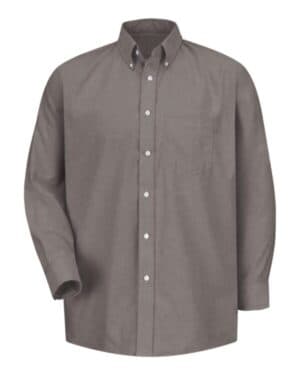 GY-GREY 37 Red kap SR70 executive oxford dress shirt