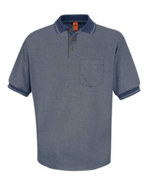 MG-MOSS GREEN/ NAVY Red kap SK52 performance knit twill shirt