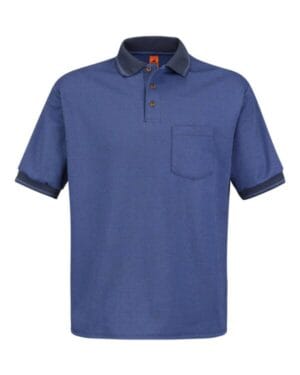 NV-NAVY/ MEDIUM BLUE Red kap SK52 performance knit twill shirt