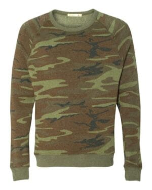 CAMO Alternative 9575 champ eco-fleece crewneck sweatshirt