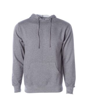 GUNMETAL HEATHER Independent trading co SS4500 midweight hooded sweatshirt