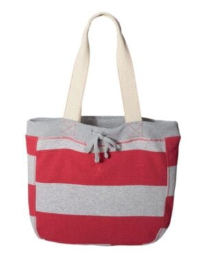 HEATHER/ RED Mv sport 3394 pro-weave beachcomber bag