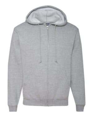 Jerzees 993MR nublend full-zip hooded sweatshirt