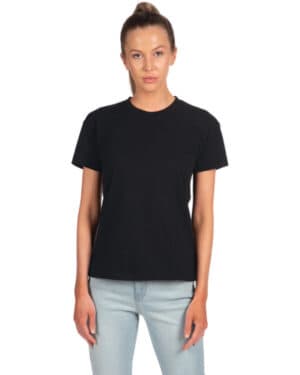 BLACK Next level apparel 3910NL ladies' relaxed t-shirt