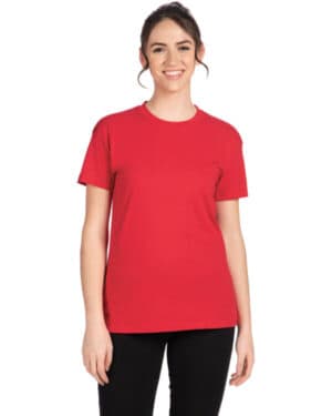 RED Next level apparel 3910NL ladies' relaxed t-shirt