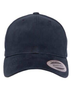 NAVY Yp classics 6363V structured brushed twill cap