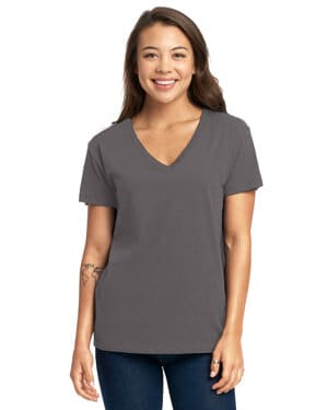 Next level apparel 3940 ladies' relaxed v-neck t-shirt