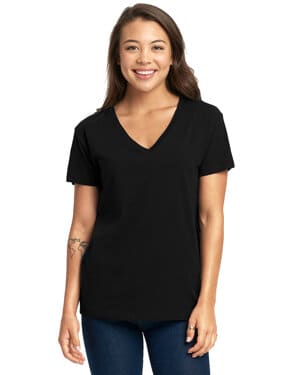 Next level apparel 3940 ladies' relaxed v-neck t-shirt