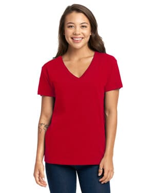 Next level apparel 3940 ladies' relaxed v-neck t-shirt