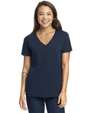 Next level apparel 3940 ladies' relaxed v-neck t-shirt