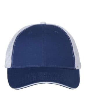 ROYAL/ WHITE Valucap S102 sandwich trucker cap