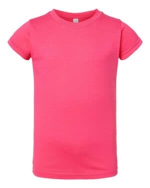 Rabbit skins 3316 toddler girls fine jersey tee
