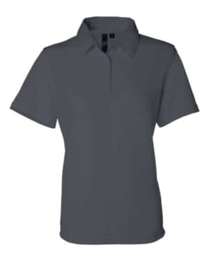 STEEL GREY Sierra pacific 5469 women's moisture free mesh polo