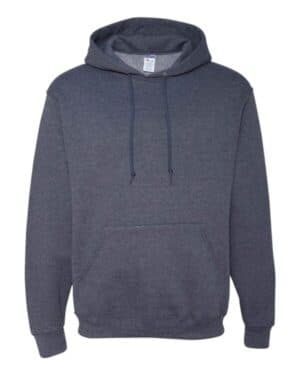 VINTAGE HEATHER NAVY Jerzees 996MR nublend hooded sweatshirt
