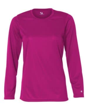 Badger 4164 women's b-core long sleeve t-shirt