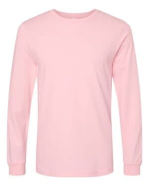 PINK Bella canvas 3501 jersey long sleeve tee
