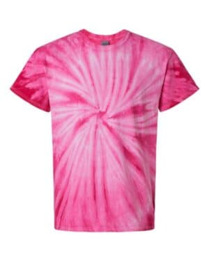 FUCHSIA Dyenomite 200CY cyclone pinwheel tie-dyed t-shirt