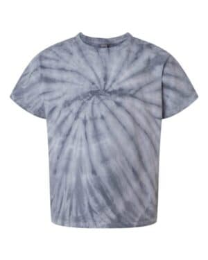 SILVER Dyenomite 20BCY youth cyclone pinwheel tie-dyed t-shirt