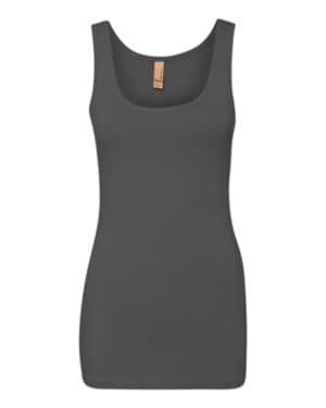 DARK GREY Next level 3533 womens spandex jersey tank