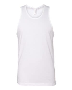 WHITE Next level 3633 cotton muscle tank