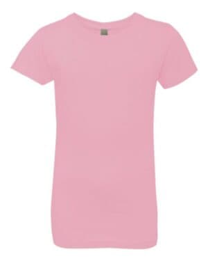 LIGHT PINK Next level 3710 girls cotton princess t-shirt