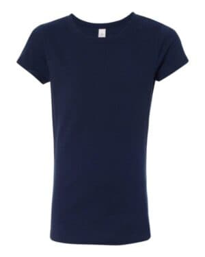 MIDNIGHT NAVY Next level 3710 girls cotton princess t-shirt