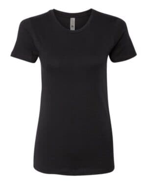 BLACK Next level 3900 womens cotton t-shirt