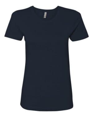 MIDNIGHT NAVY Next level 3900 womens cotton t-shirt