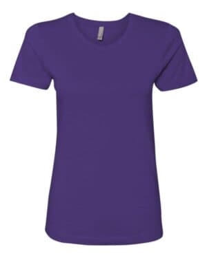 PURPLE RUSH Next level 3900 womens cotton t-shirt