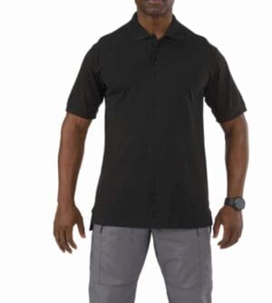BLACK 41060T 511 tactical professional short sleeve polo