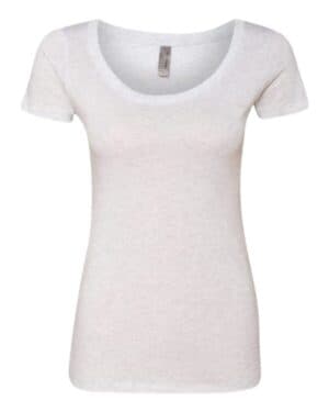 Next level 6730 womens triblend scoop neck t-shirt