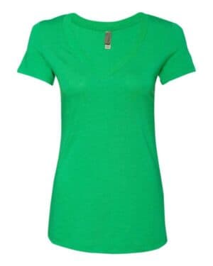 ENVY Next level 6740 womens triblend deep v-neck t-shirt