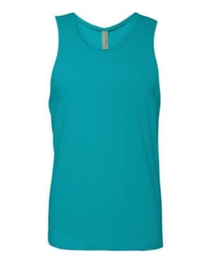 TAHITI BLUE Next level 3633 cotton muscle tank