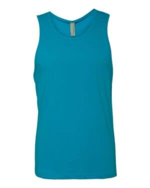 TURQUOISE Next level 3633 cotton muscle tank